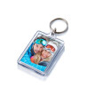 Porta-chaves retângular 4.2x6.2 cm personalizado